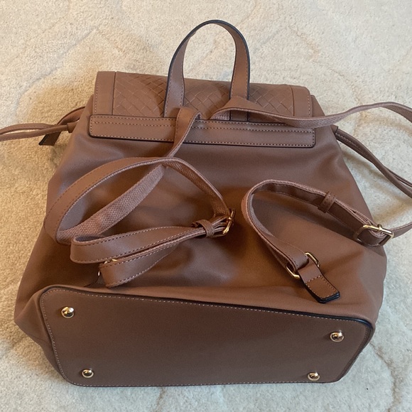 Faux Leather Backpack - Picture 6 of 16